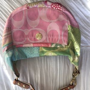 Coach Patterned Shoulder Bag